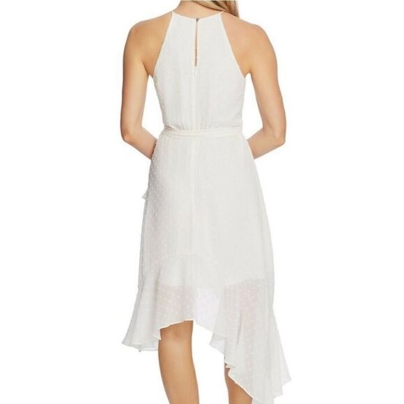 CeCe Cascade Ruffle Sleeveless Halter Dress - Picture 2 of 6